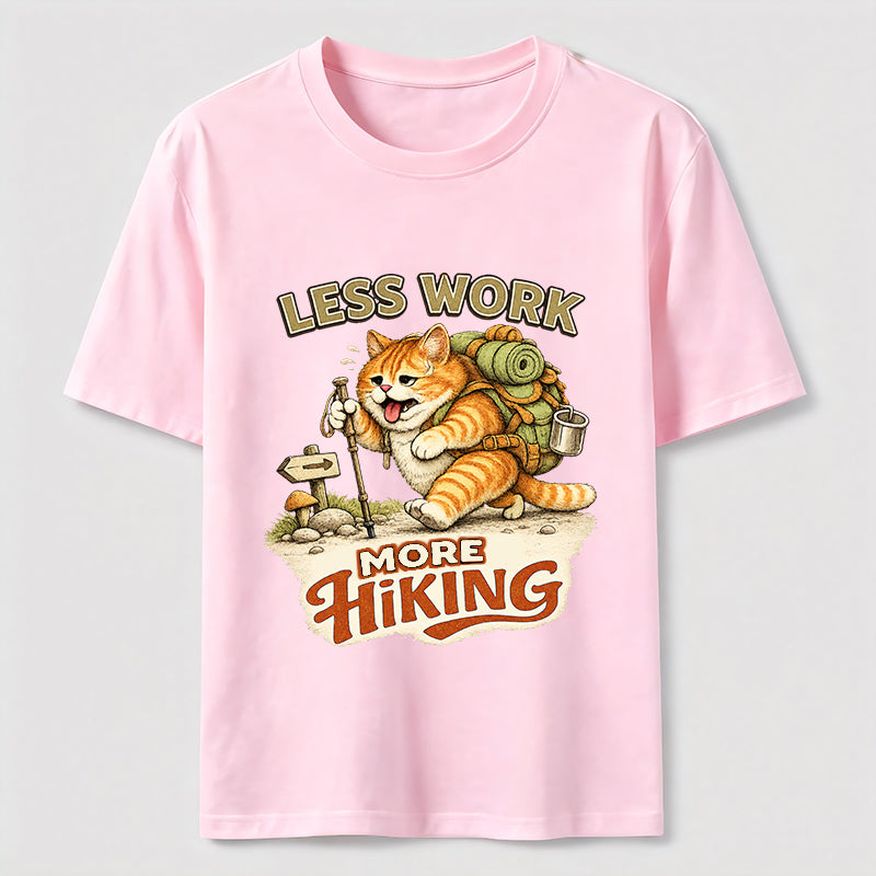 Tired Hiking Cat Classic T-Shirt
