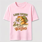 Tired Hiking Cat Classic T-Shirt