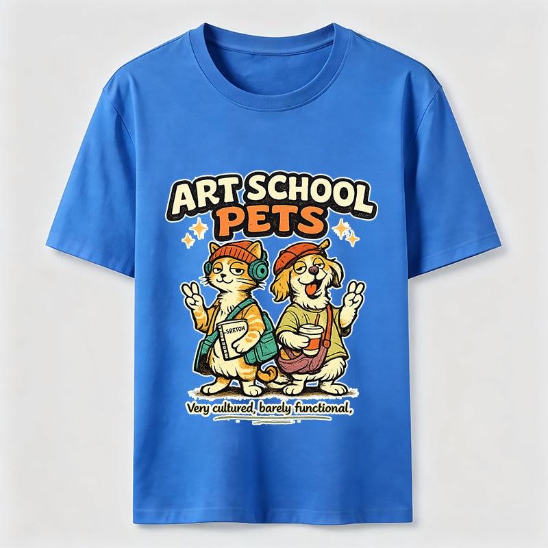 Art School Pet Duo Classic T-Shirt