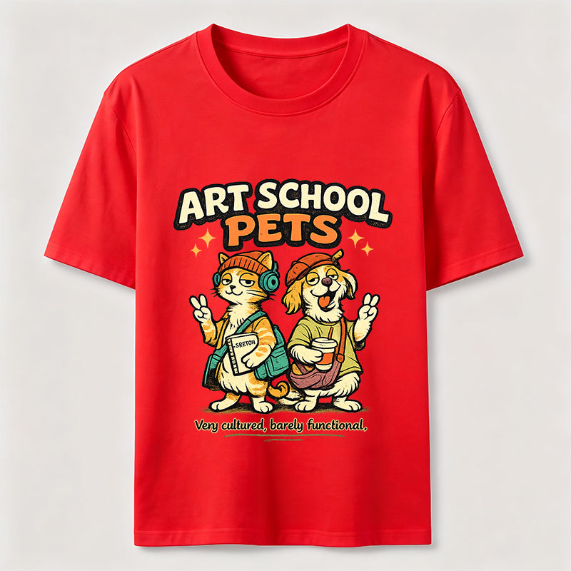 Art School Pet Duo Classic T-Shirt
