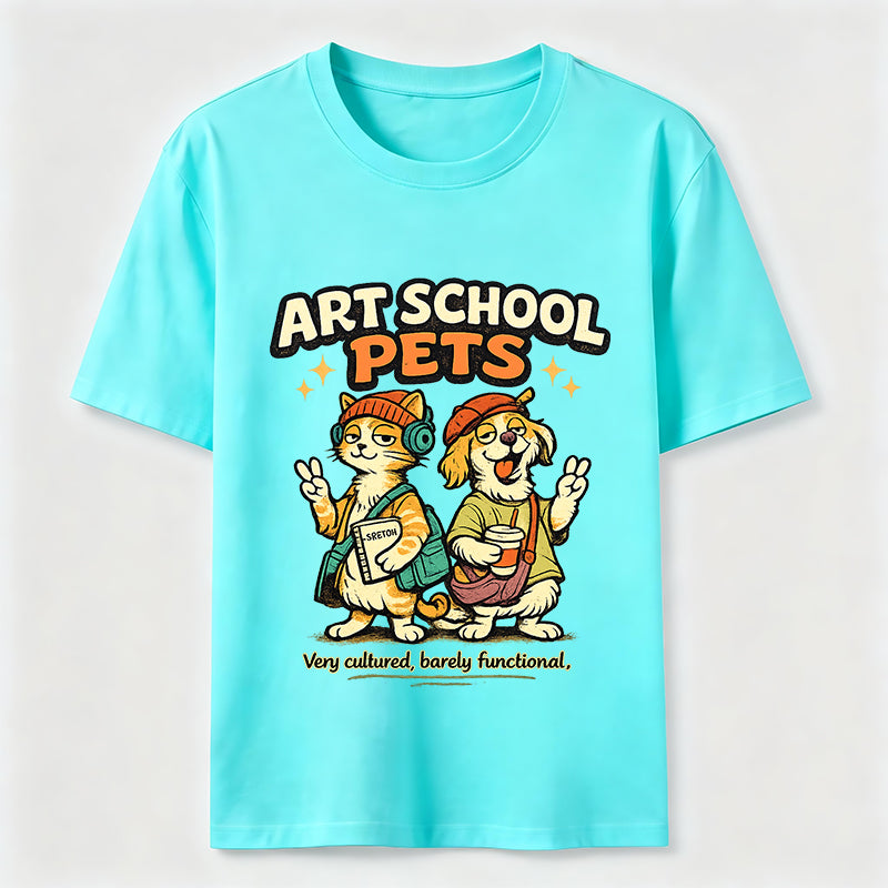 Art School Pet Duo Classic T-Shirt