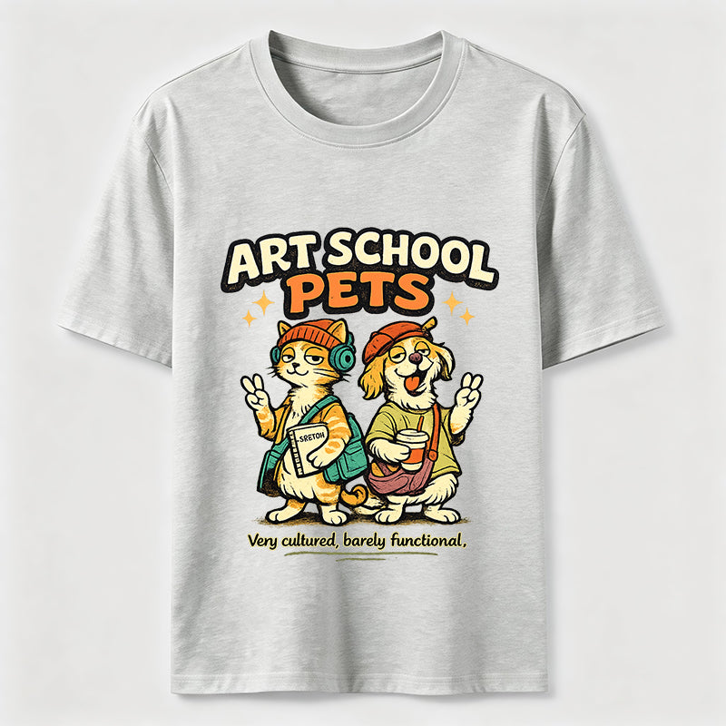 Art School Pet Duo Classic T-Shirt