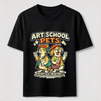 Art School Pet Duo Classic T-Shirt