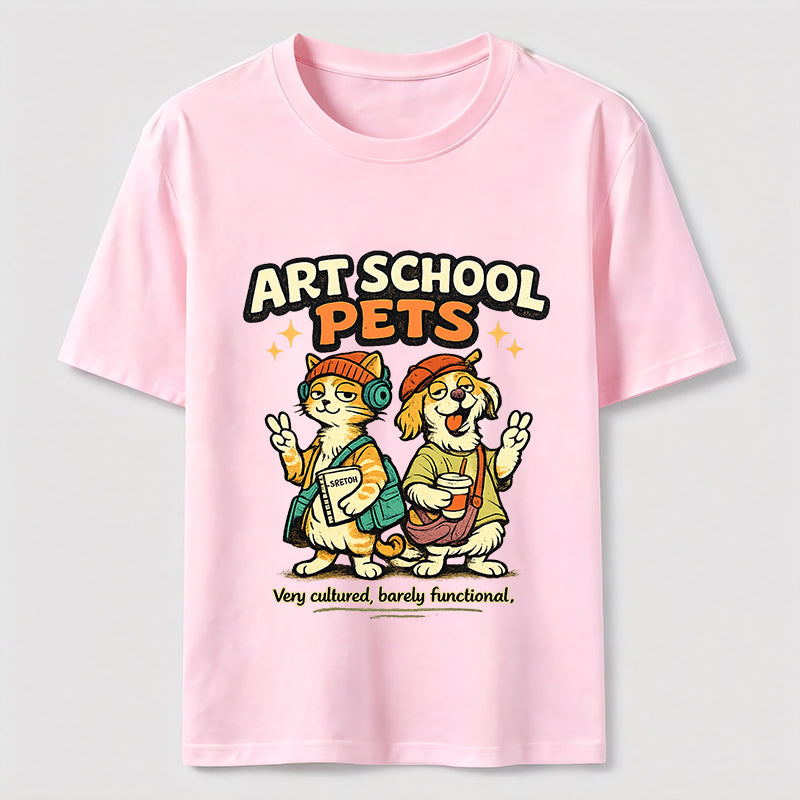 Art School Pet Duo Classic T-Shirt