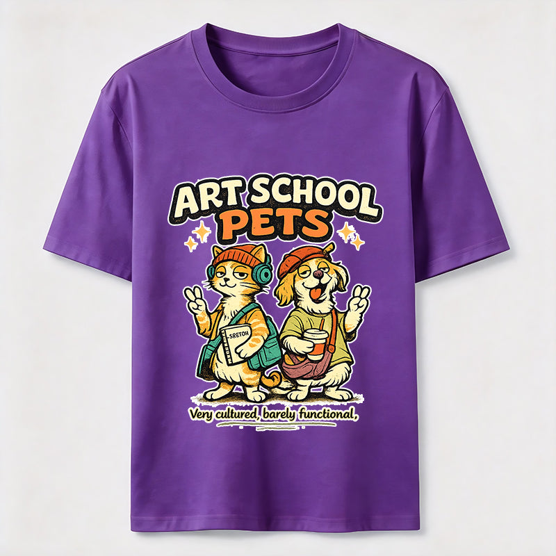 Art School Pet Duo Classic T-Shirt