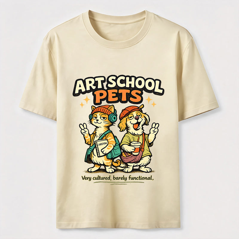 Art School Pet Duo Classic T-Shirt