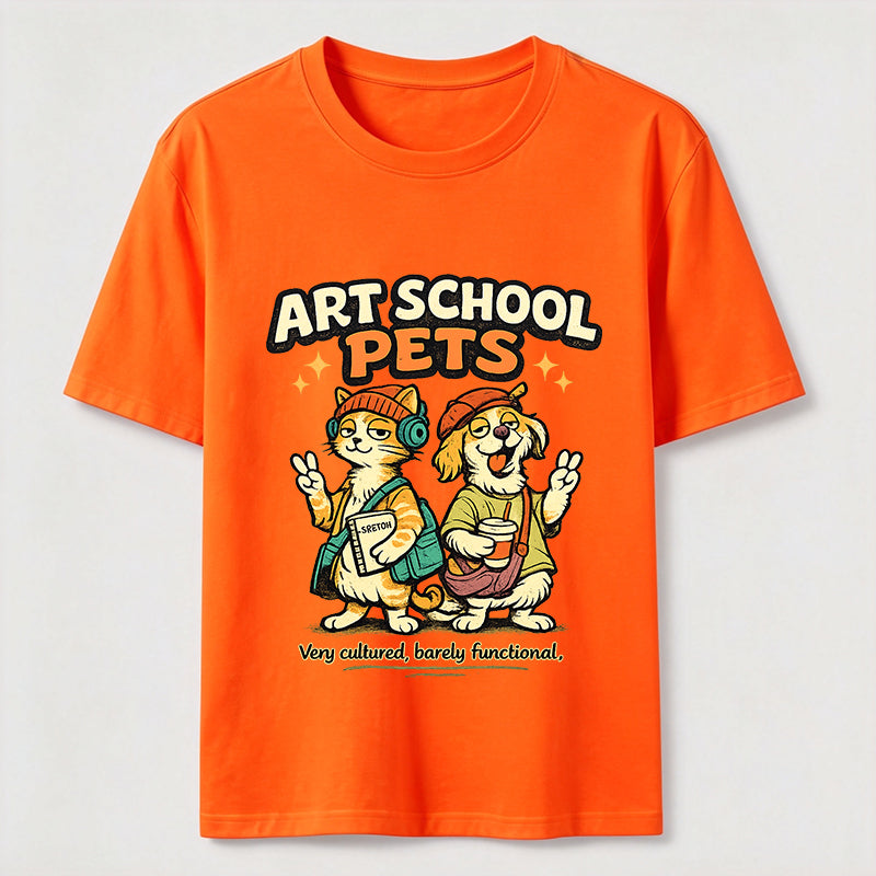 Art School Pet Duo Classic T-Shirt