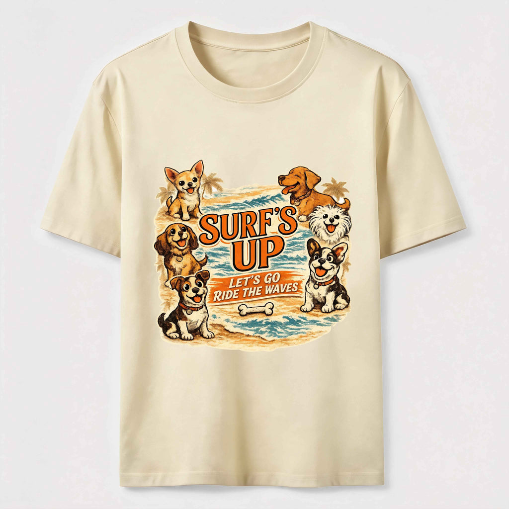 Surf’s Up Dog Crew Classic T-Shirt