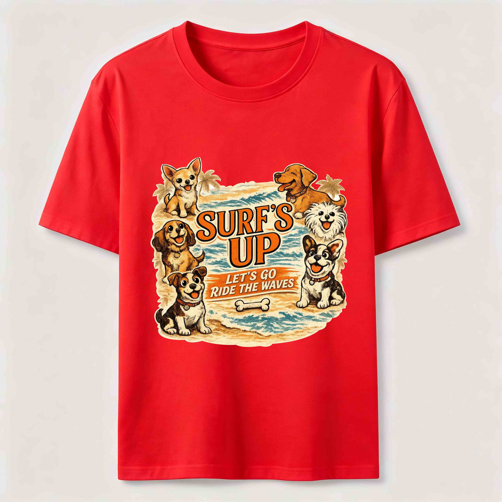Surf’s Up Dog Crew Classic T-Shirt