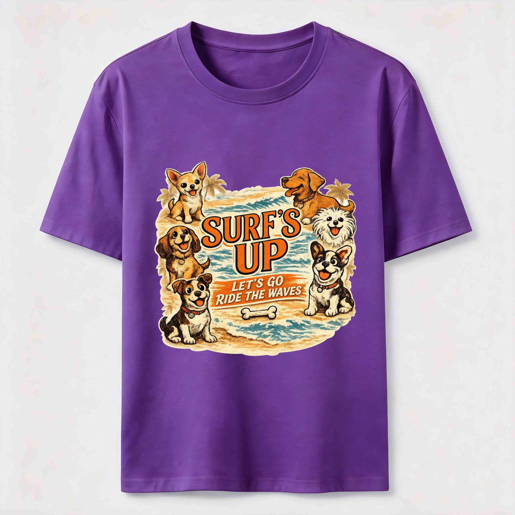 Surf’s Up Dog Crew Classic T-Shirt