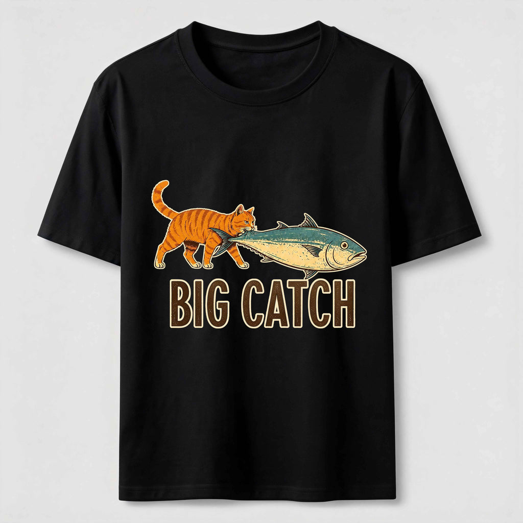Big Catch Cat Classic T-Shirt