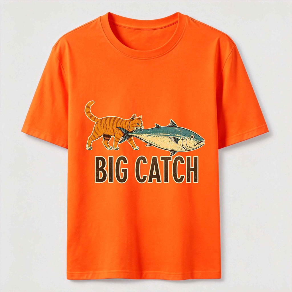 Big Catch Cat Classic T-Shirt