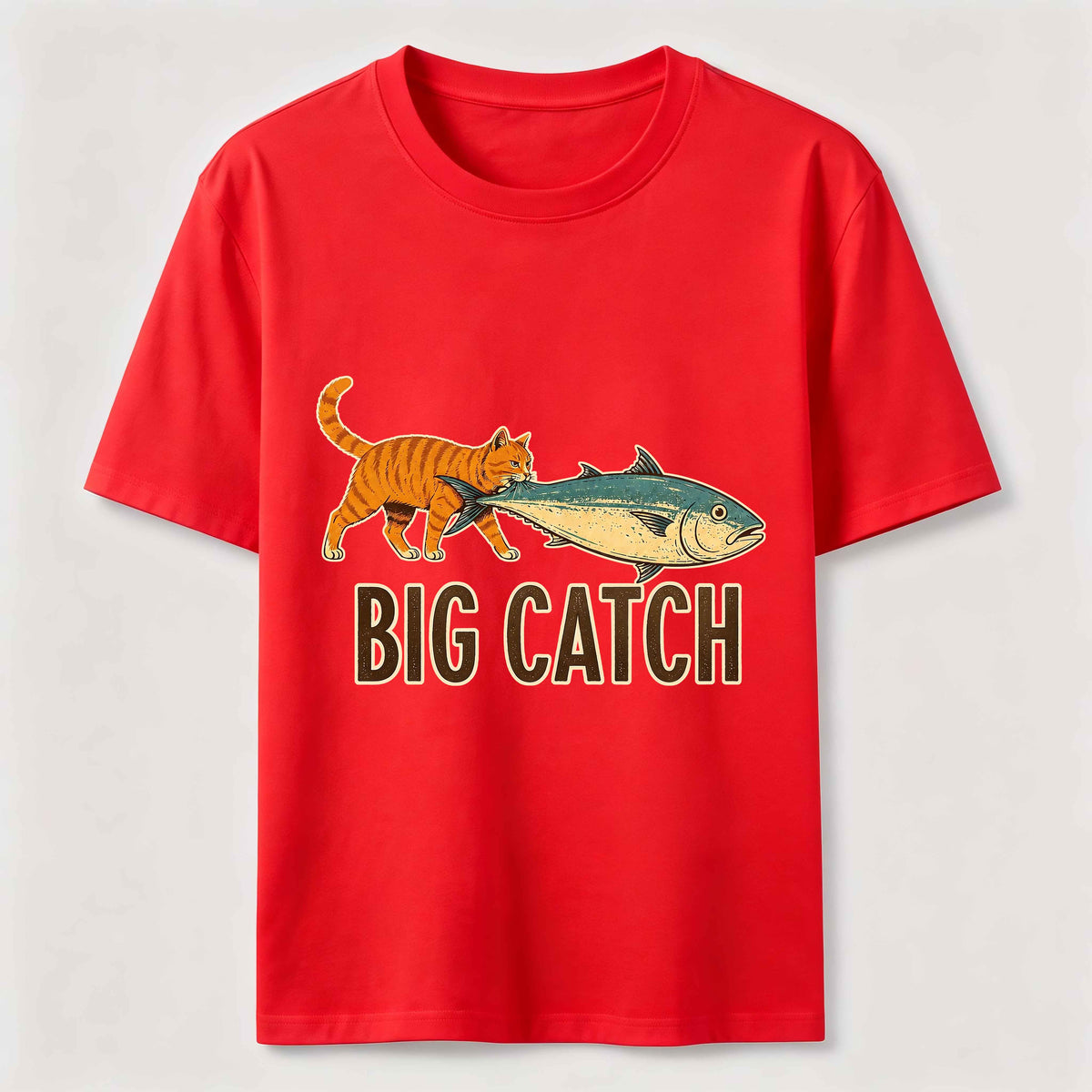 Big Catch Cat Classic T-Shirt