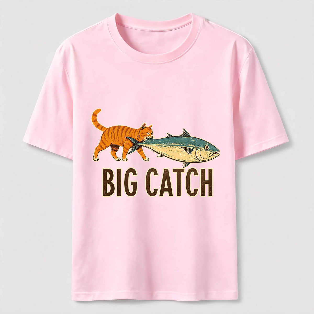 Big Catch Cat Classic T-Shirt