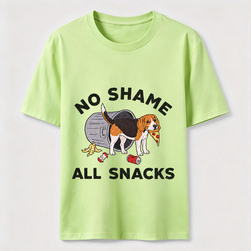 No Shame All Snacks Beagle Classic T-Shirt