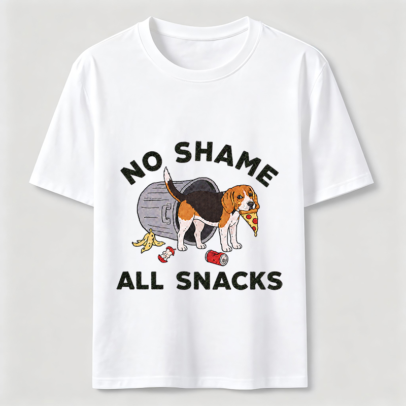 No Shame All Snacks Beagle Classic T-Shirt