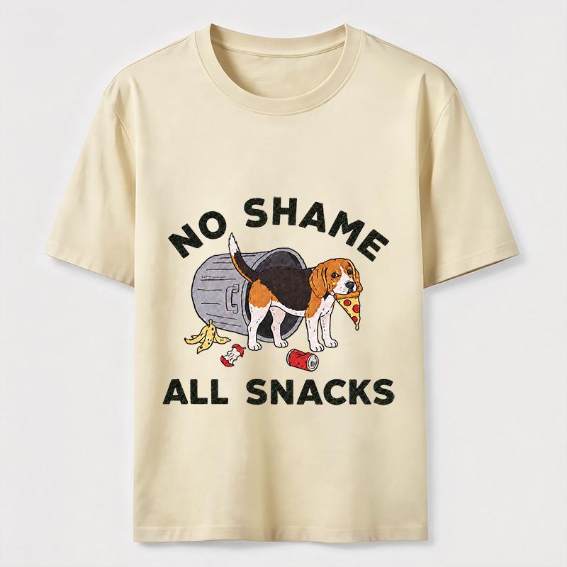 No Shame All Snacks Beagle Classic T-Shirt