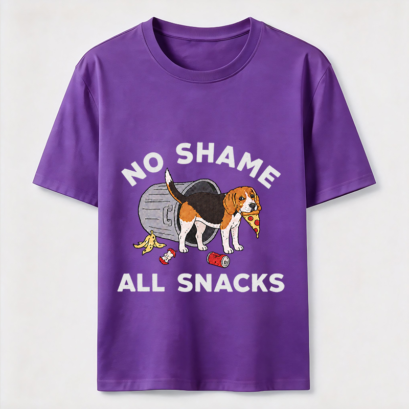 No Shame All Snacks Beagle Classic T-Shirt