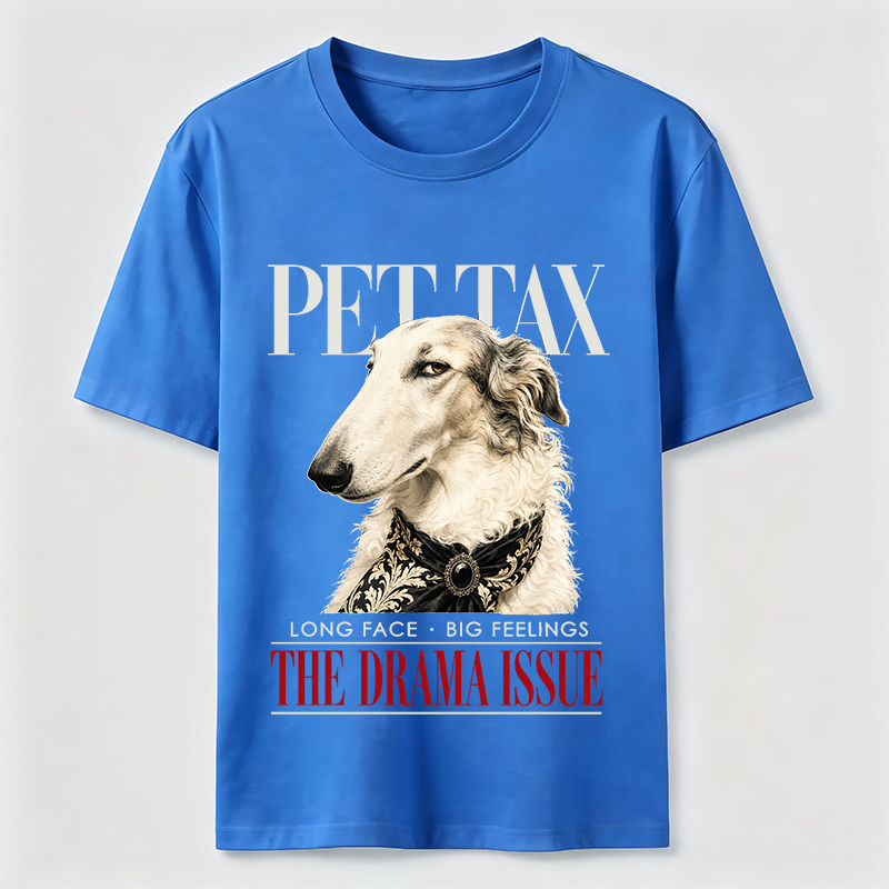 Long Face Big Feelings Borzoi Classic T-Shirt