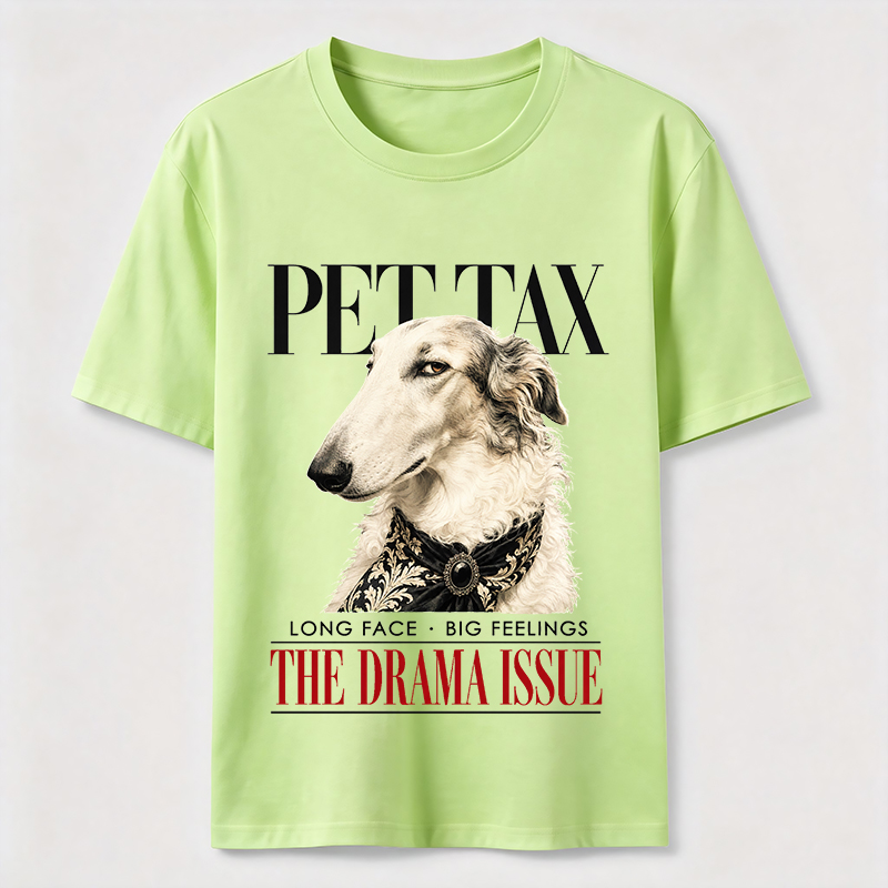 Long Face Big Feelings Borzoi Classic T-Shirt