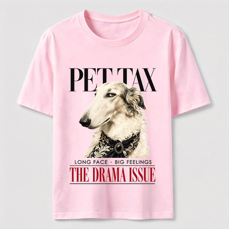 Long Face Big Feelings Borzoi Classic T-Shirt