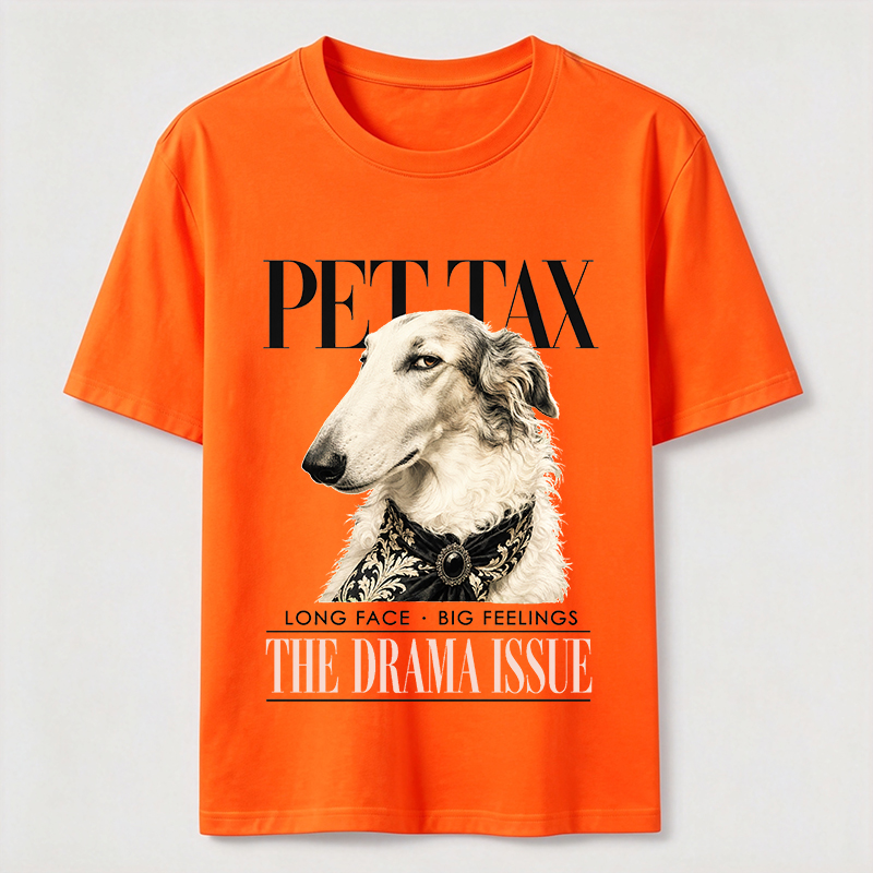Long Face Big Feelings Borzoi Classic T-Shirt