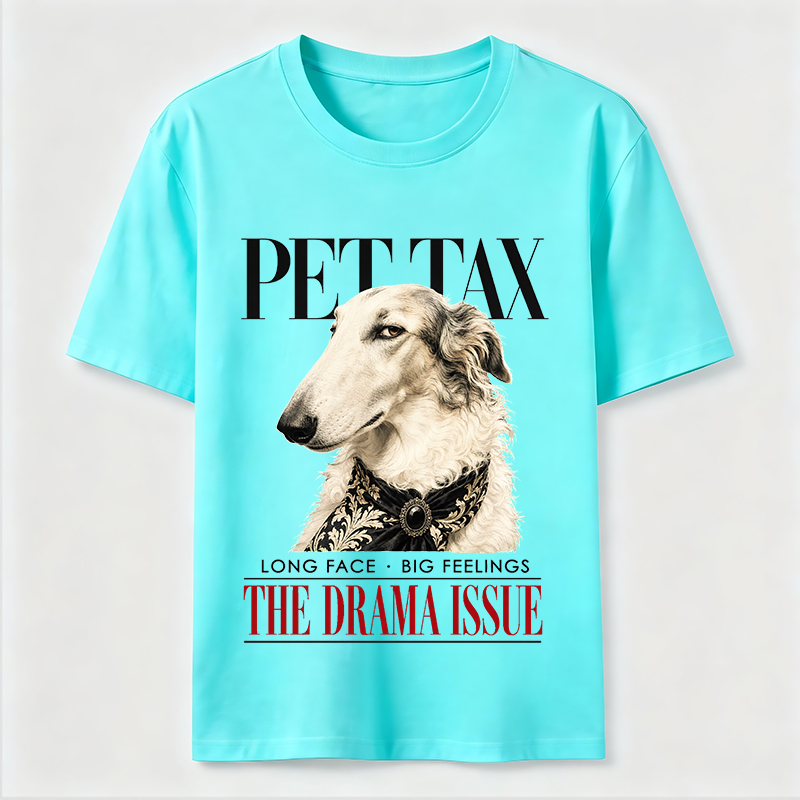 Long Face Big Feelings Borzoi Classic T-Shirt