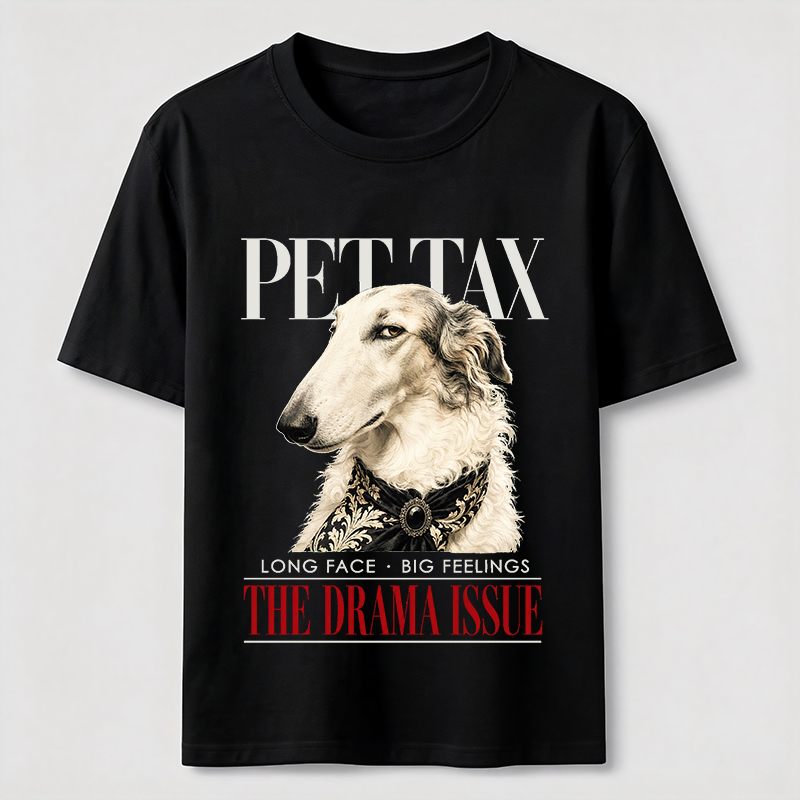 Long Face Big Feelings Borzoi Classic T-Shirt