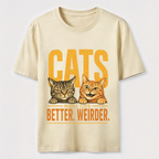 Better Weirder Cats Classic T-Shirt