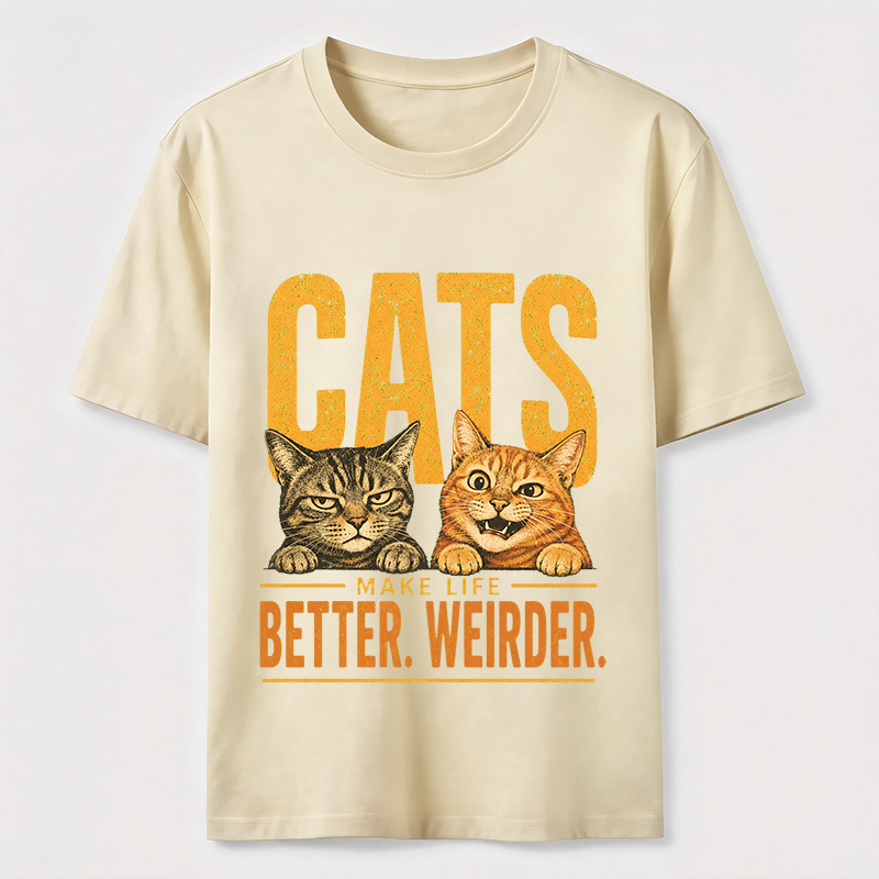 Better Weirder Cats Classic T-Shirt