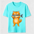 Fish Is Mine Cat Classic T-Shirt