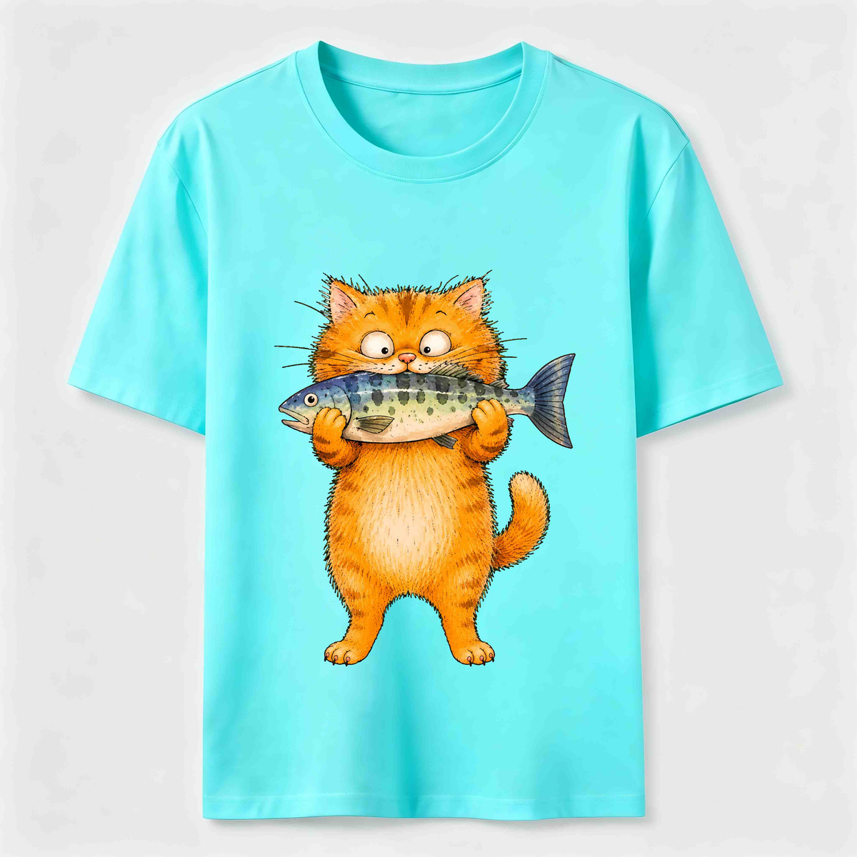 Fish Is Mine Cat Classic T-Shirt