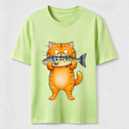 Fish Is Mine Cat Classic T-Shirt
