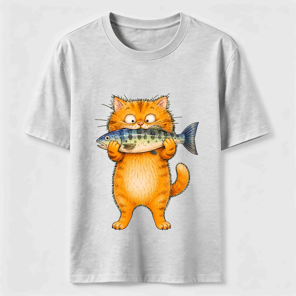Fish Is Mine Cat Classic T-Shirt