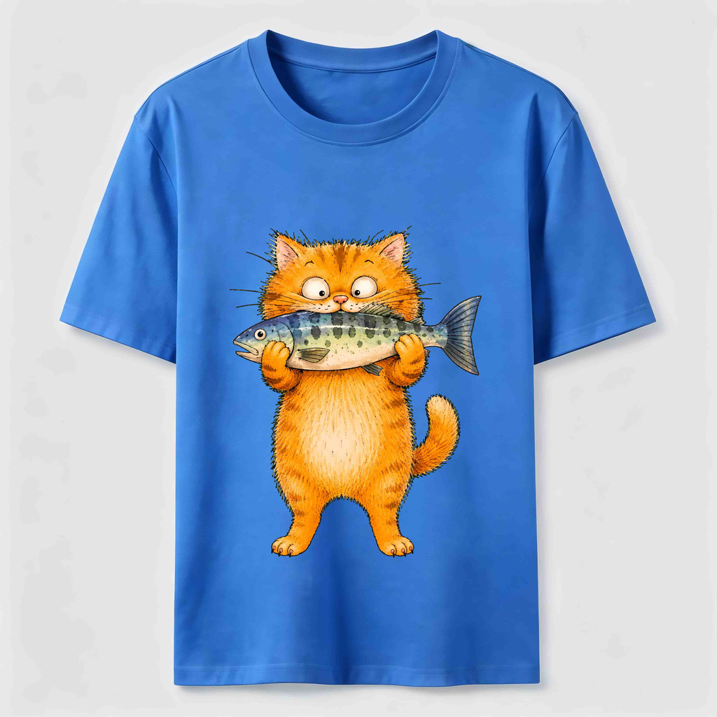 Fish Is Mine Cat Classic T-Shirt