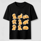 Nine Moods Golden Puppy Classic T-Shirt