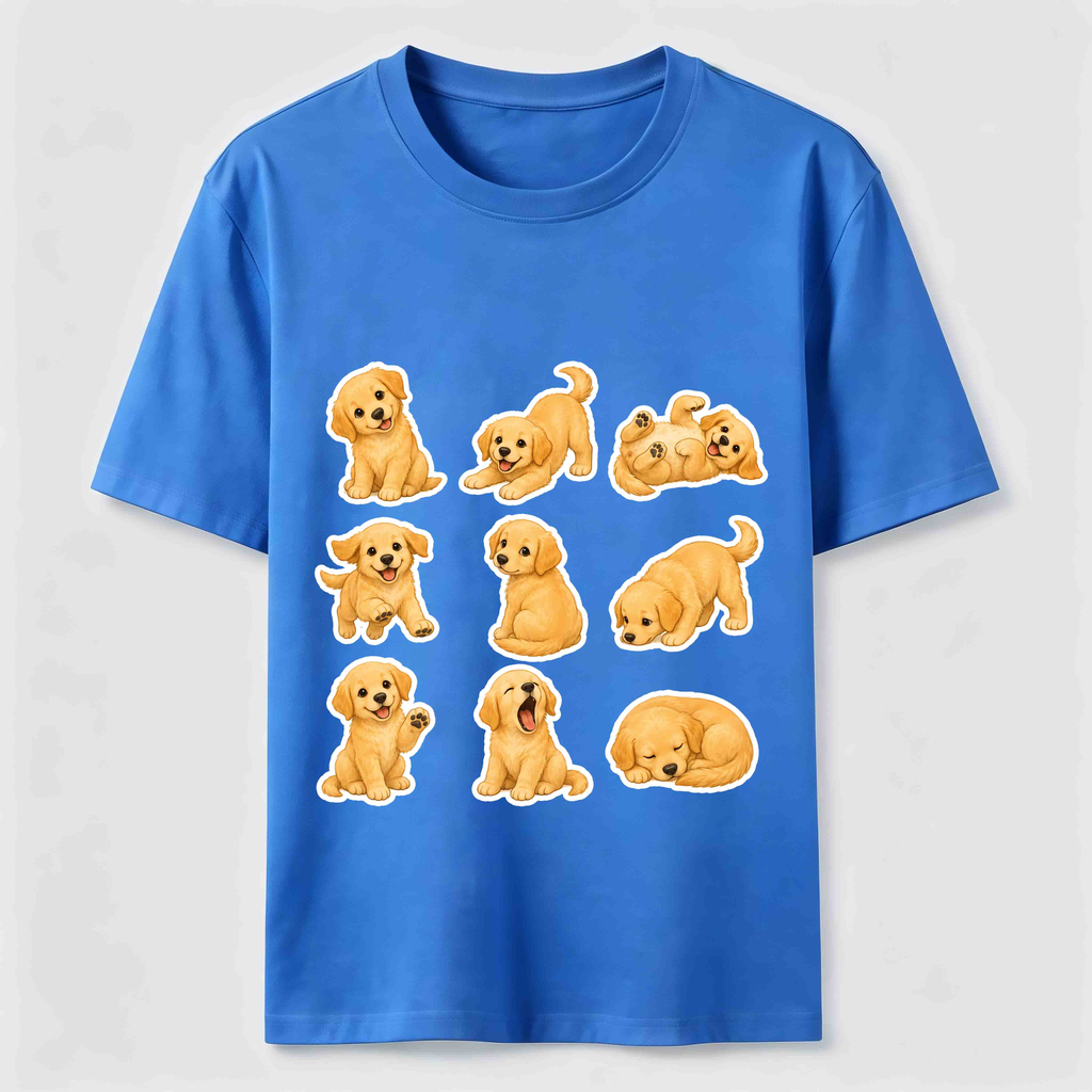 Nine Moods Golden Puppy Classic T-Shirt