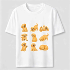 Nine Moods Golden Puppy Classic T-Shirt