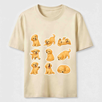 Nine Moods Golden Puppy Classic T-Shirt