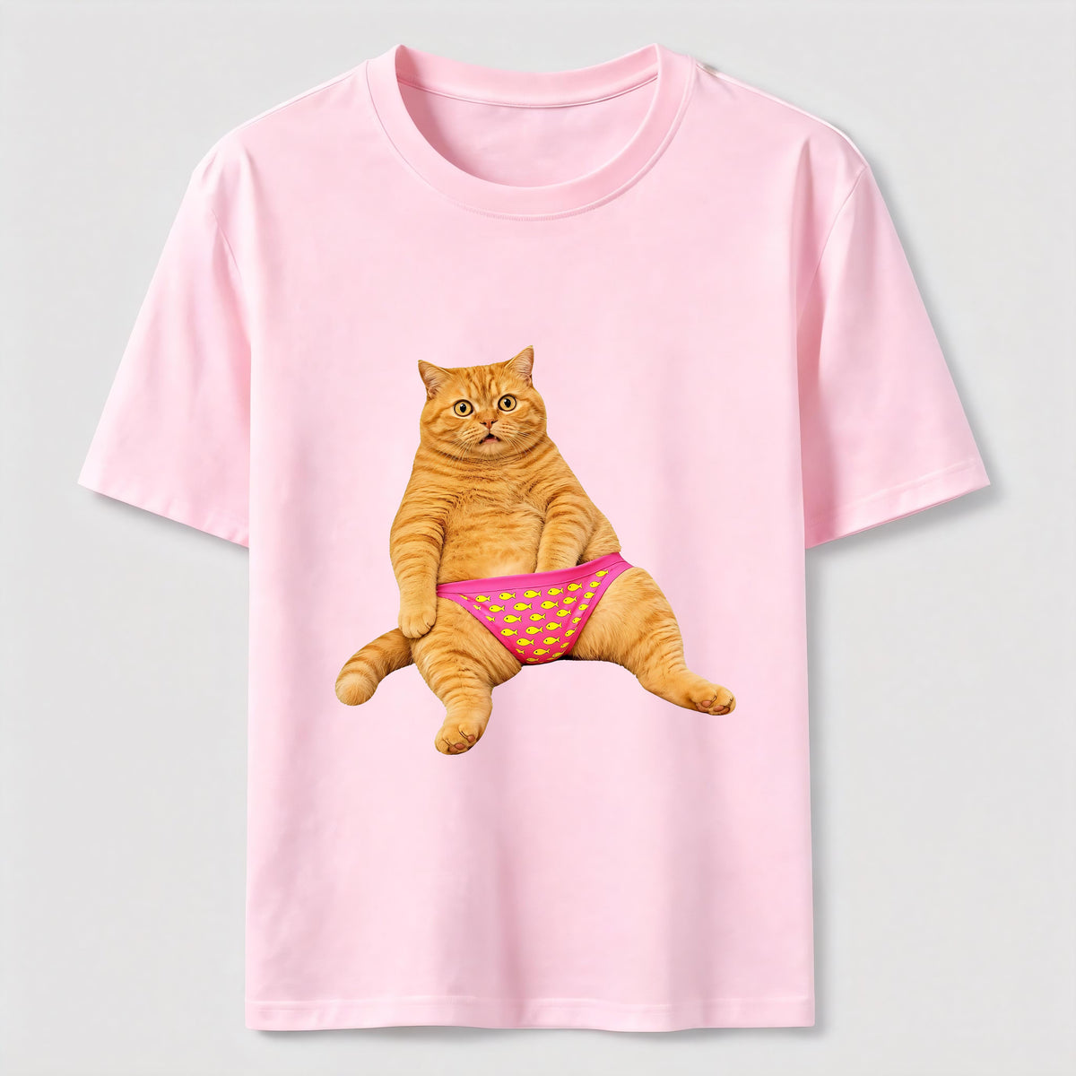 Stunned Orange Cat Classic T-Shirt