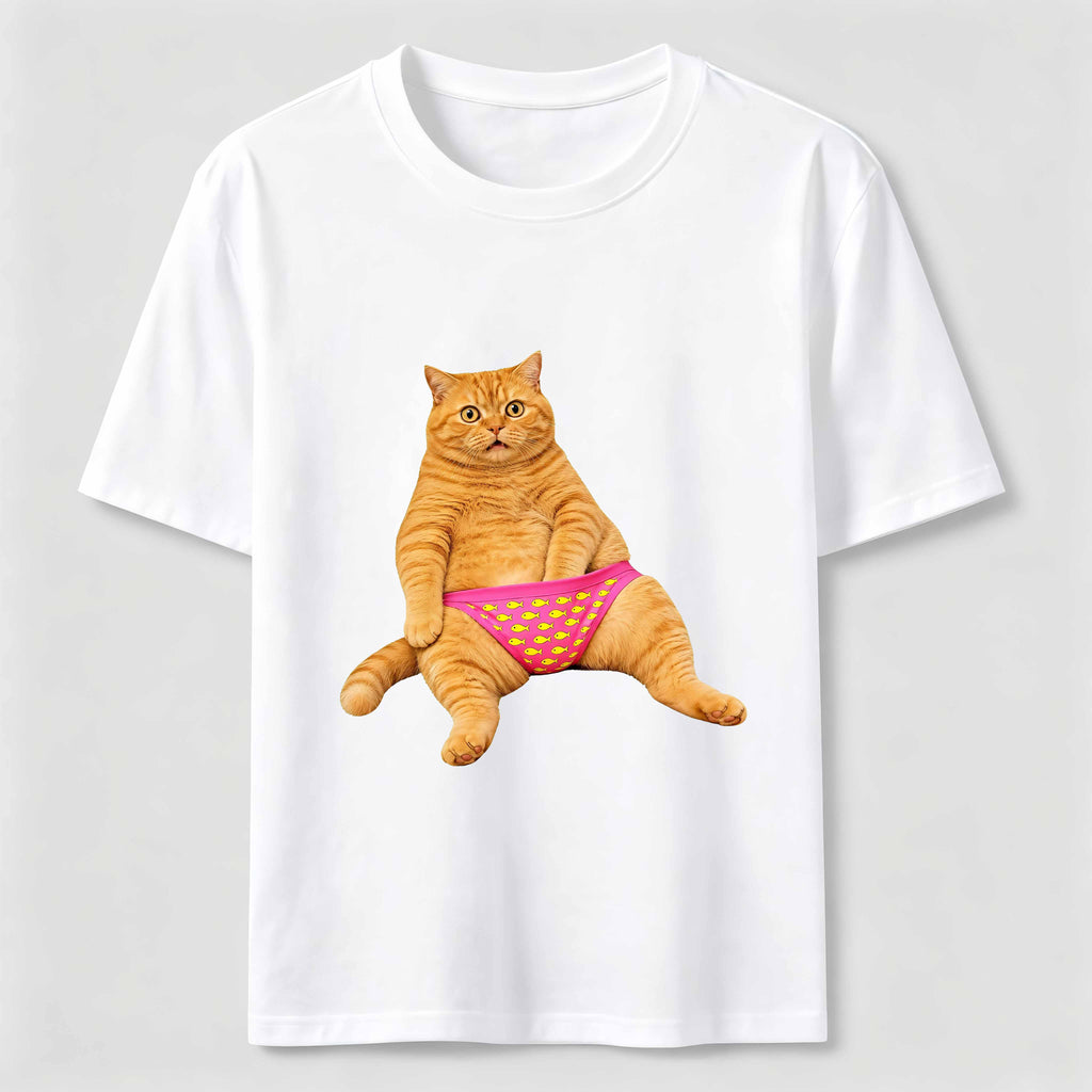 Stunned Orange Cat Classic T-Shirt