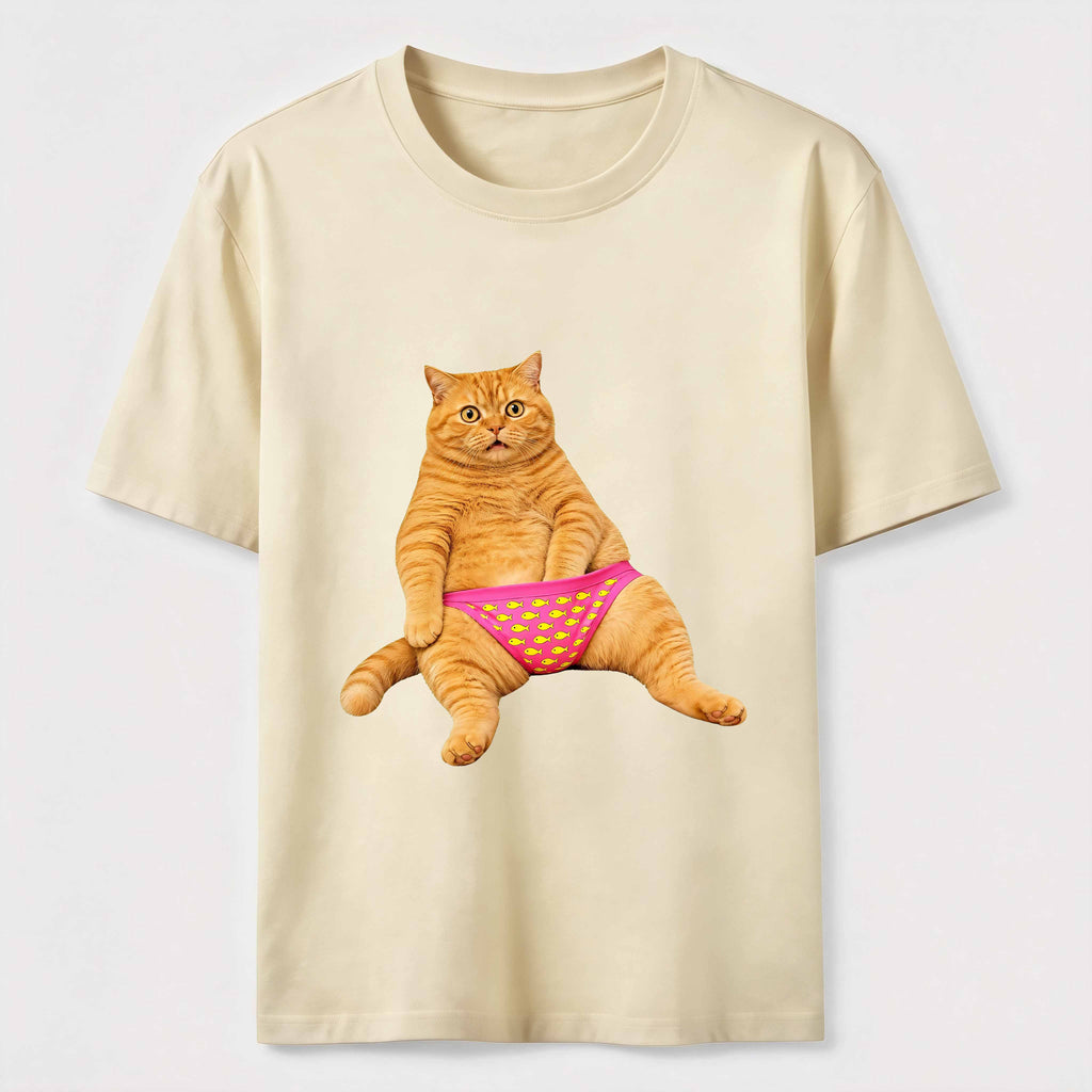 Stunned Orange Cat Classic T-Shirt
