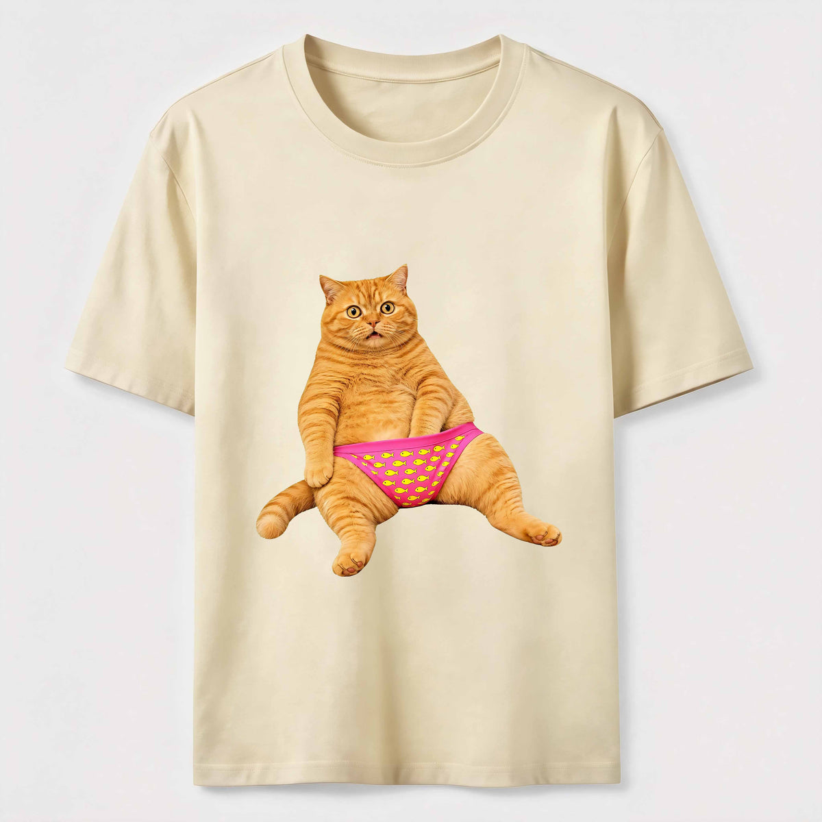 Stunned Orange Cat Classic T-Shirt