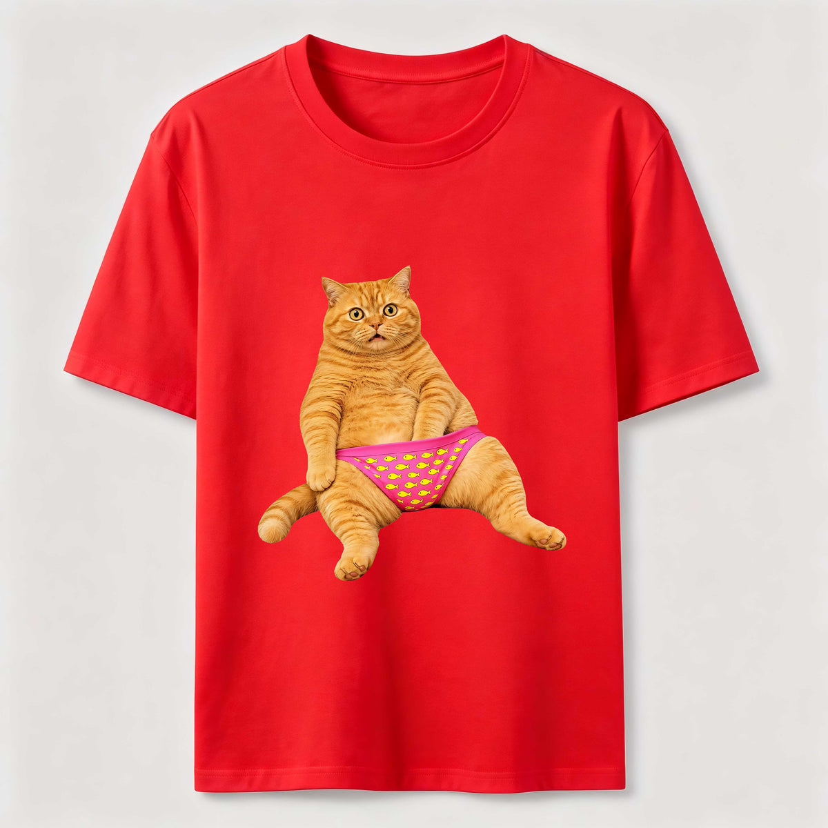 Stunned Orange Cat Classic T-Shirt