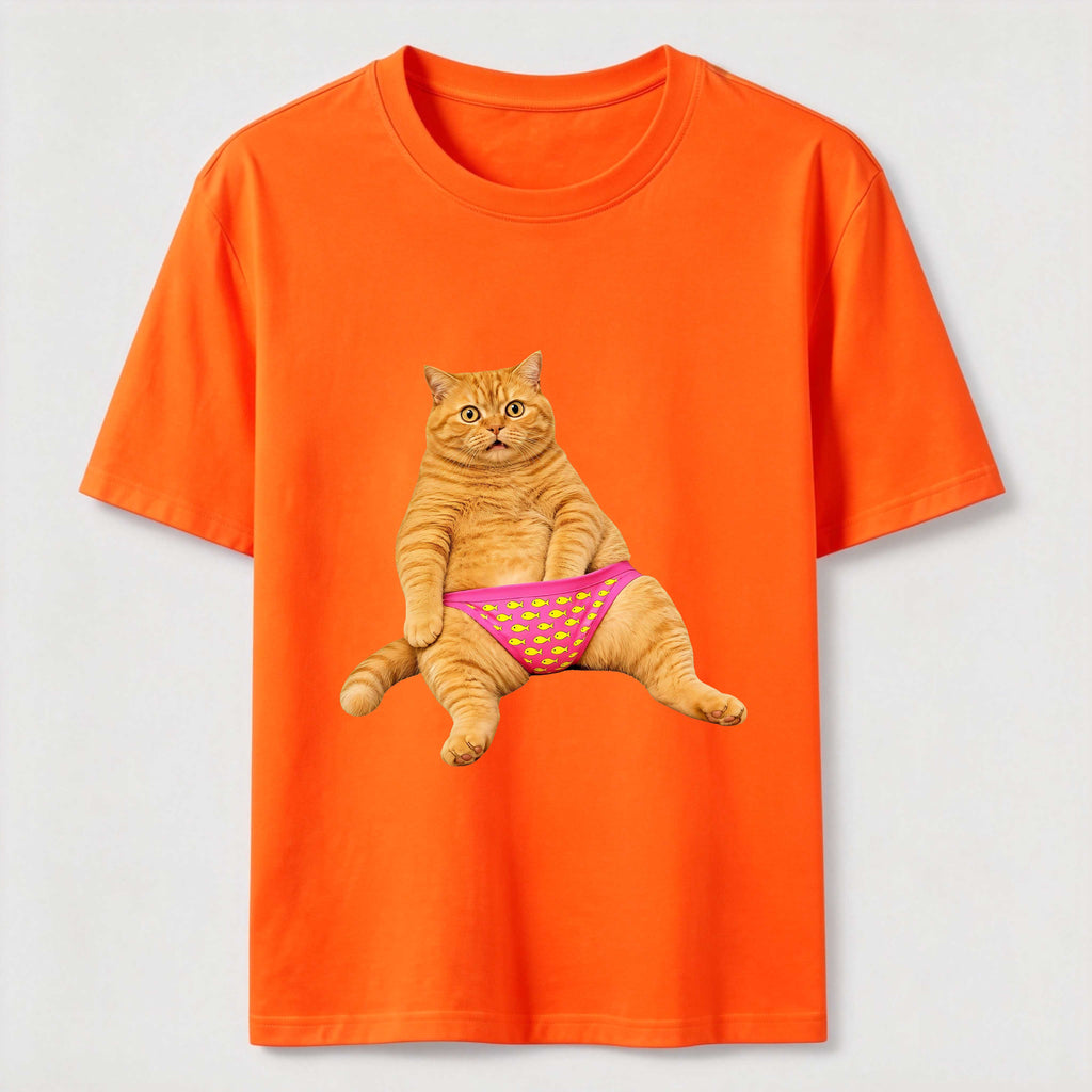Stunned Orange Cat Classic T-Shirt