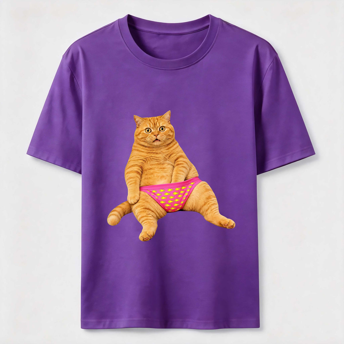 Stunned Orange Cat Classic T-Shirt
