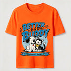 Better With a Buddy Cat and Dog Classic T-Shirt
