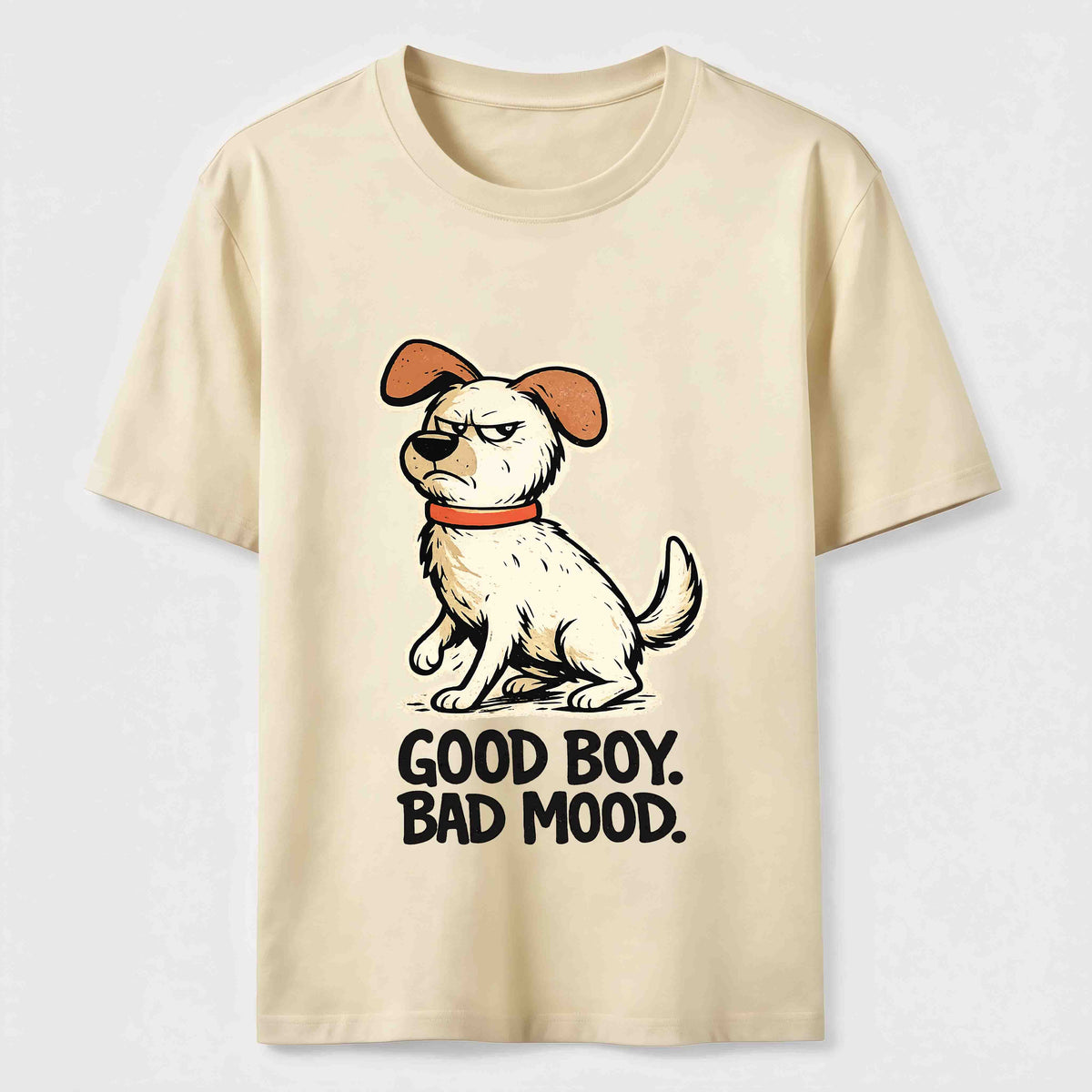 Good Boy Bad Mood Dog Classic T-Shirt
