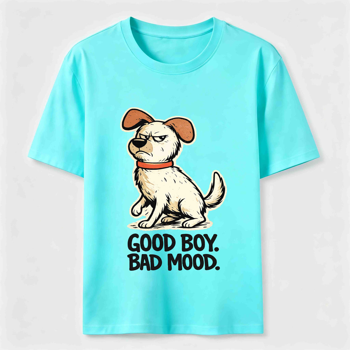 Good Boy Bad Mood Dog Classic T-Shirt