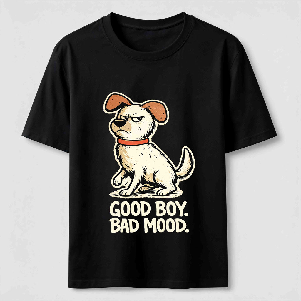 Good Boy Bad Mood Dog Classic T-Shirt